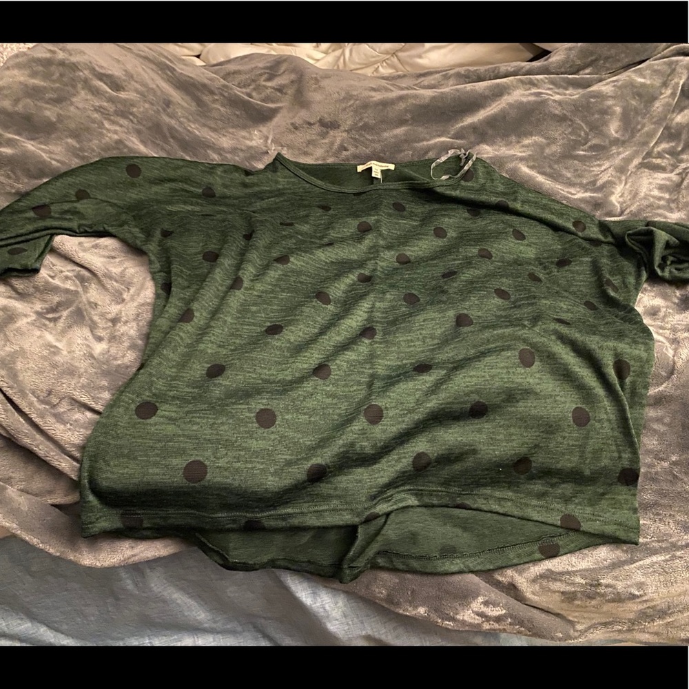 Polka Dot half sleeve dress shirt